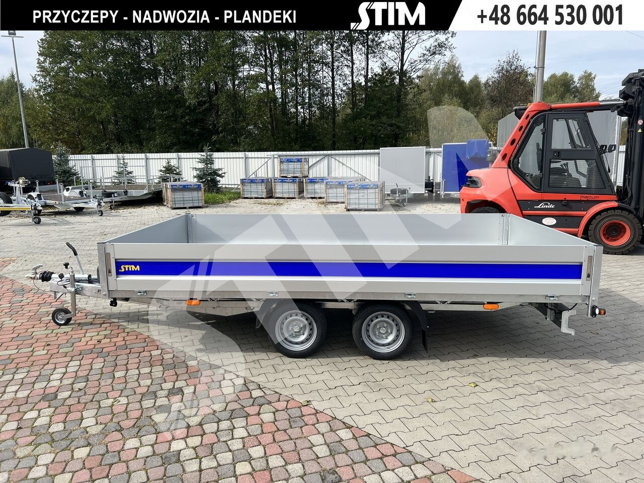 Stim S22-27/4122 - Бортовий причіп/ Платформа: фото 5 Stim S22-27/4122 - Бортовий причіп/ Платформа: фото 5