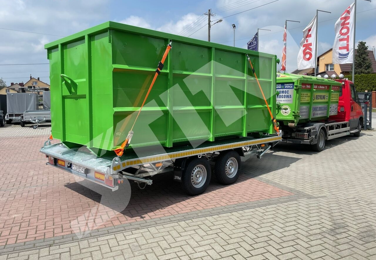 Stim S22-35/4323KP-15 Platforma do przeowzu kontenerów typu KP - Бортовий причіп/ Платформа: фото 5 Stim S22-35/4323KP-15 Platforma do przeowzu kontenerów typu KP - Бортовий причіп/ Платформа: фото 5