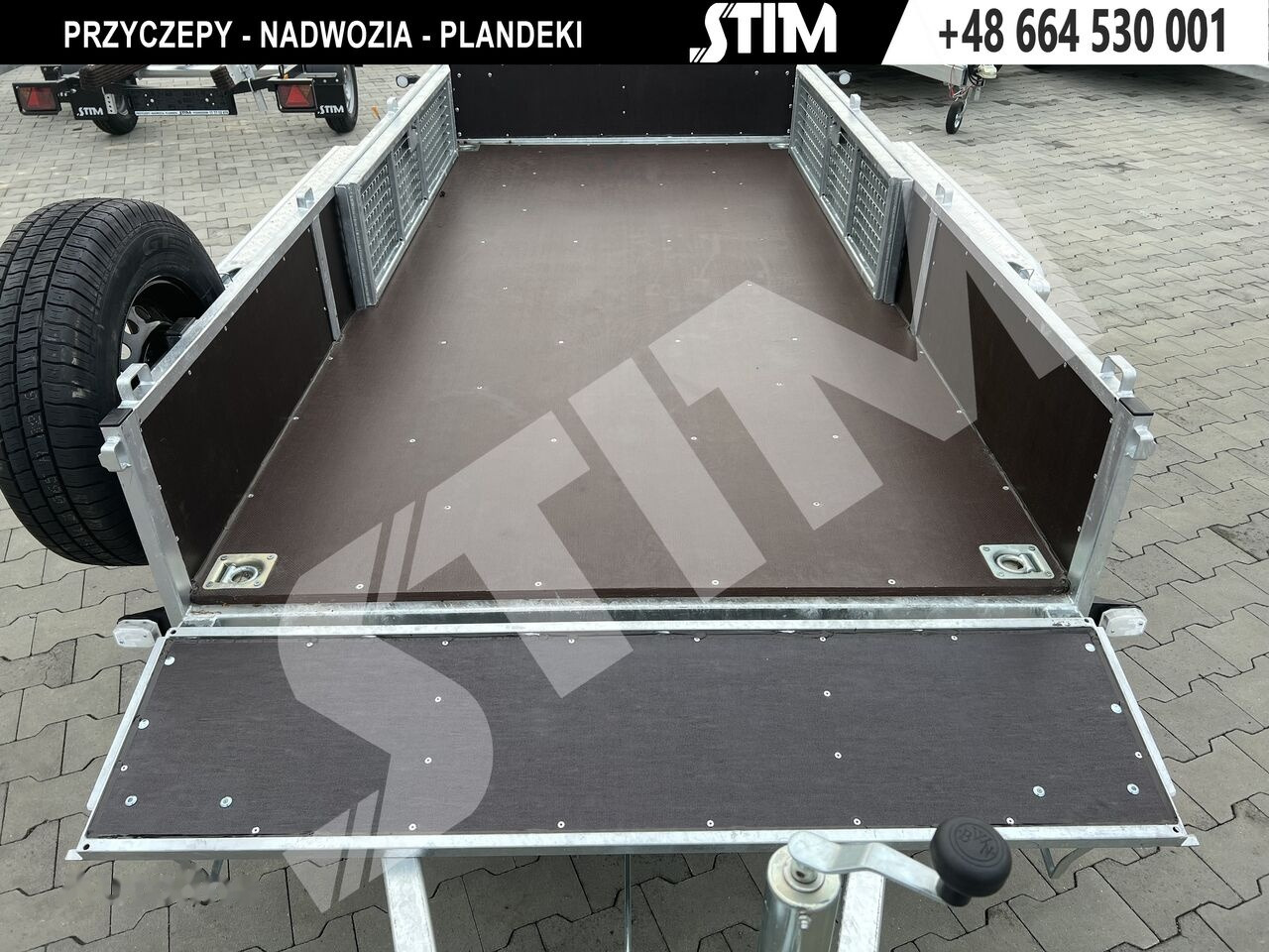 Новий Причіп для перевезення спецтехніки Stim S22/KP-ST/30-27: фото 9