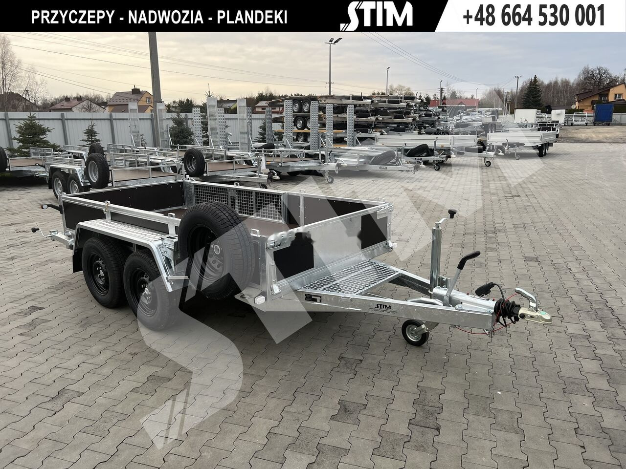 Новий Причіп для перевезення спецтехніки Stim S22/KP-ST/30-27: фото 7