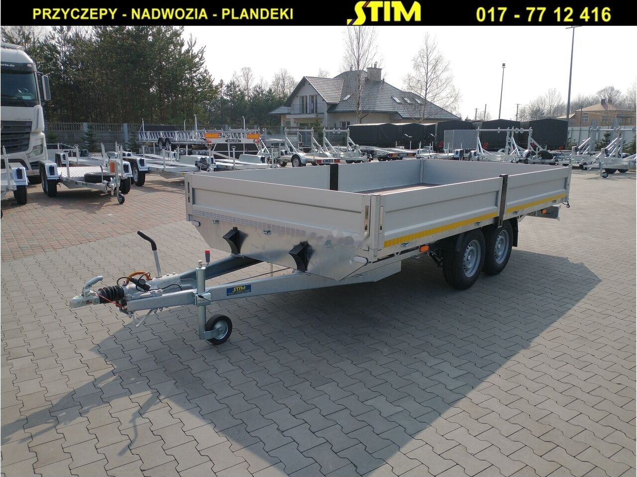 Stim S22 - Бортовий причіп/ Платформа: фото 1 Stim S22 - Бортовий причіп/ Платформа: фото 1