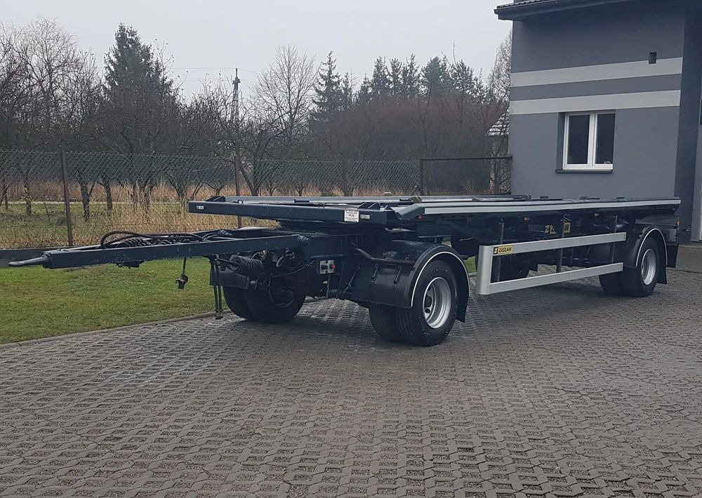 Zaslaw D-659 DO KONTENERÓW HAKOWCA POD KONTENERY 2 OSIE BLIŹNIAKI HUFFERMANN MEILLER WIELTON SKIBICKI - Причіп мультиліфт/ Бункеровоз: фото 2 Zaslaw D-659 DO KONTENERÓW HAKOWCA POD KONTENERY 2 OSIE BLIŹNIAKI HUFFERMANN MEILLER WIELTON SKIBICKI - Причіп мультиліфт/ Бункеровоз: фото 2