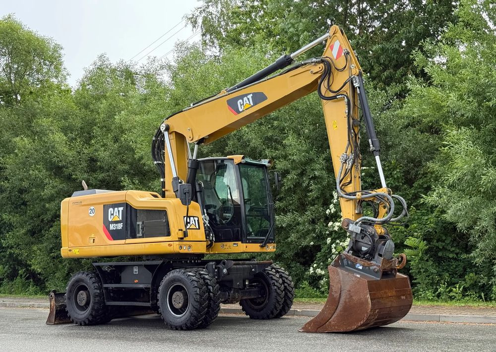 Caterpillar CAT 318 F * Powertilt * Sprowadzony* 9700 MTG * Caterpillar * Stan Perfekcyjny - Колісний екскаватор: фото 2 Caterpillar CAT 318 F * Powertilt * Sprowadzony* 9700 MTG * Caterpillar * Stan Perfekcyjny - Колісний екскаватор: фото 2