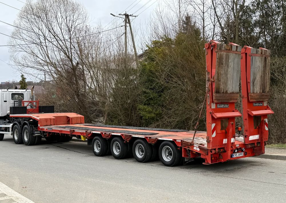 Goldhofer Naczepa Niskopodłogowa Goldhofer * 4 Osie * Bardzo Dobry Stan *Niskopodwozie - Низькорамна платформа напівпричіп: фото 1 Goldhofer Naczepa Niskopodłogowa Goldhofer * 4 Osie * Bardzo Dobry Stan *Niskopodwozie - Низькорамна платформа напівпричіп: фото 1