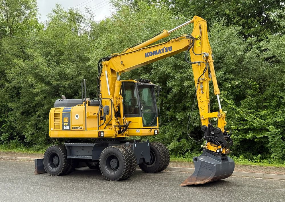 Komatsu * Komatsu PW 148 *ROTOTILT * Sprowadzona * Stan Perfekcyjny * Koparka Kołowa * - Колісний екскаватор: фото 2 Komatsu * Komatsu PW 148 *ROTOTILT * Sprowadzona * Stan Perfekcyjny * Koparka Kołowa * - Колісний екскаватор: фото 2