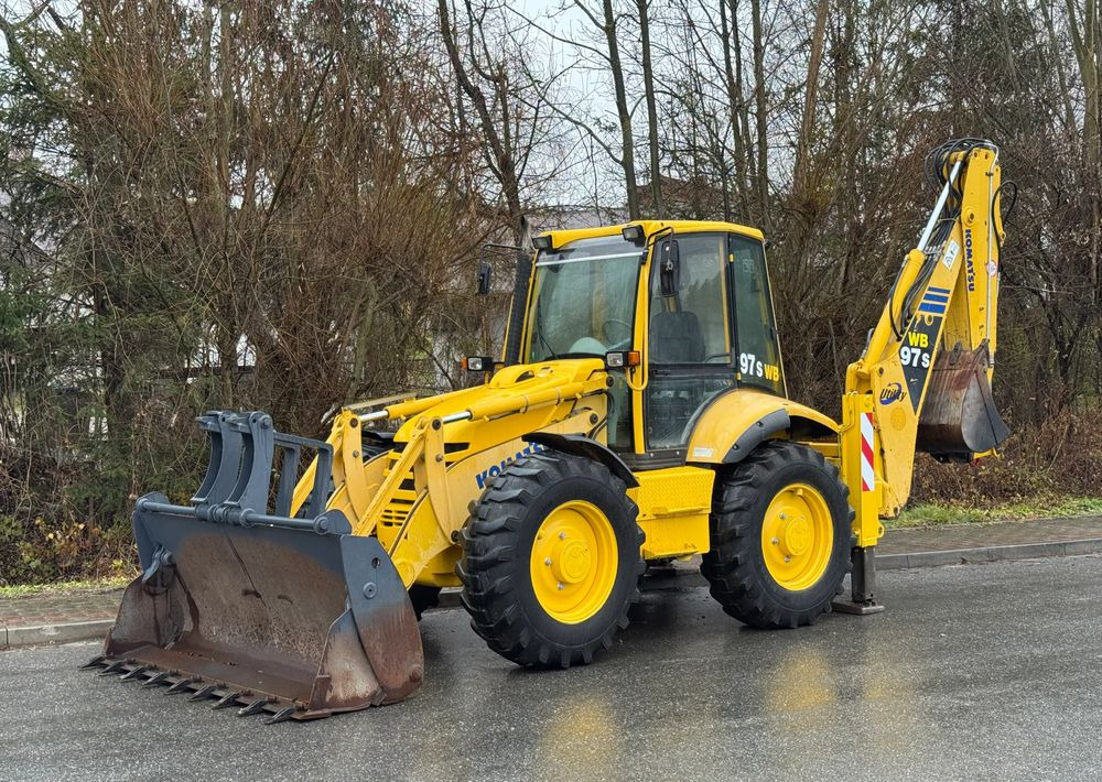 Komatsu * Koparko Ładowarka * Komatsu WB 97 S Utility * - Екскаватор-навантажувач: фото 1 Komatsu * Koparko Ładowarka * Komatsu WB 97 S Utility * - Екскаватор-навантажувач: фото 1