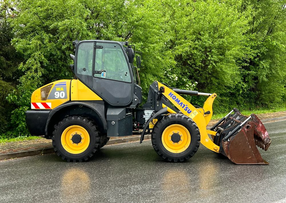Колісний навантажувач Komatsu Ładowarka KOMATSU WA 90 STAN IDEALNY: фото 10