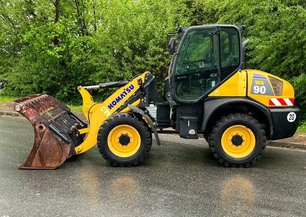 Колісний навантажувач Komatsu Ładowarka KOMATSU WA 90 STAN IDEALNY: фото 17