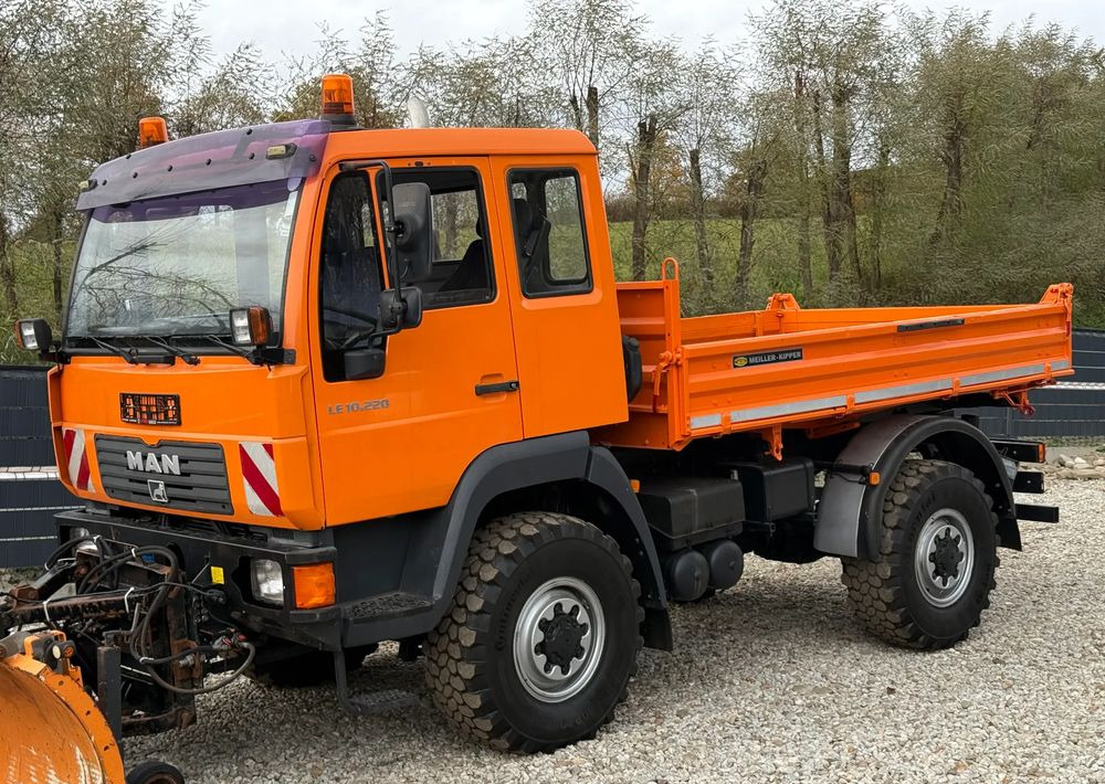 MAN * MAN 10-220 * Pług * Kiper Wywrotka Meiller * 4x4 * Zimowe Utrzymanie * Unimog * - Самоскид вантажівка: фото 3 MAN * MAN 10-220 * Pług * Kiper Wywrotka Meiller * 4x4 * Zimowe Utrzymanie * Unimog * - Самоскид вантажівка: фото 3