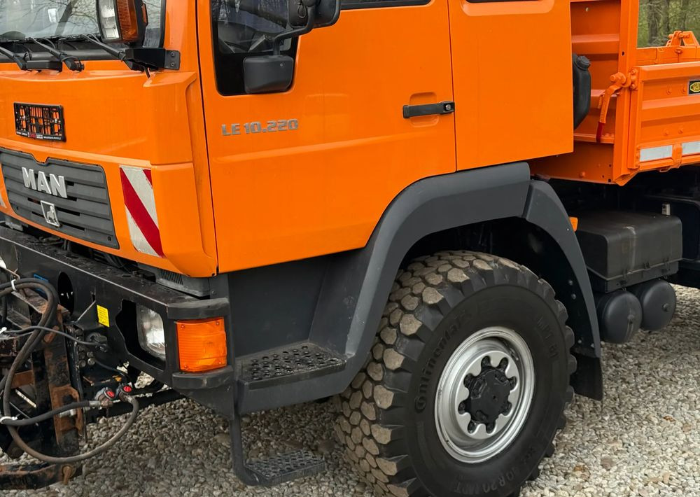 MAN * MAN 10-220 * Pług * Kiper Wywrotka Meiller * 4x4 * Zimowe Utrzymanie * Unimog * - Самоскид вантажівка: фото 4 MAN * MAN 10-220 * Pług * Kiper Wywrotka Meiller * 4x4 * Zimowe Utrzymanie * Unimog * - Самоскид вантажівка: фото 4