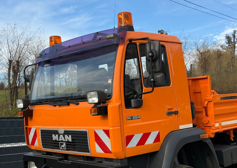 MAN * MAN 14-220 * Kiper Wywrotka Meiller * 4x4 * Zimowe Utrzymanie * Unimog * - Самоскид вантажівка: фото 5 MAN * MAN 14-220 * Kiper Wywrotka Meiller * 4x4 * Zimowe Utrzymanie * Unimog * - Самоскид вантажівка: фото 5