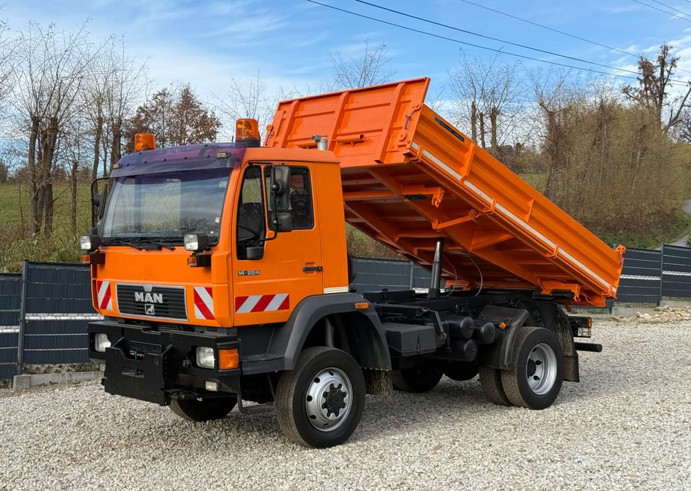 MAN * MAN 14-220 * Kiper Wywrotka Meiller * 4x4 * Zimowe Utrzymanie * Unimog * - Самоскид вантажівка: фото 1 MAN * MAN 14-220 * Kiper Wywrotka Meiller * 4x4 * Zimowe Utrzymanie * Unimog * - Самоскид вантажівка: фото 1
