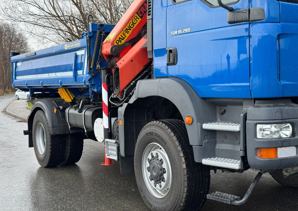 MAN * MAN 18 280 * Kiper Wywrotka * 4x4 * HDS Palfinger 120 STAN BARDZO DOBRY * Sprowadzony - Самоскид вантажівка: фото 5 MAN * MAN 18 280 * Kiper Wywrotka * 4x4 * HDS Palfinger 120 STAN BARDZO DOBRY * Sprowadzony - Самоскид вантажівка: фото 5