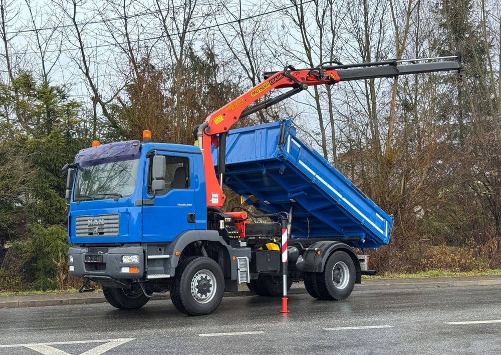 MAN * MAN 18 280 * Kiper Wywrotka * 4x4 * HDS Palfinger 120 STAN BARDZO DOBRY * Sprowadzony - Самоскид вантажівка: фото 1 MAN * MAN 18 280 * Kiper Wywrotka * 4x4 * HDS Palfinger 120 STAN BARDZO DOBRY * Sprowadzony - Самоскид вантажівка: фото 1