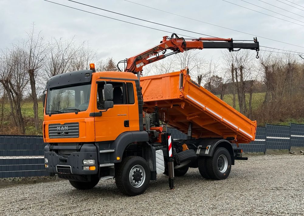 MAN * MAN 18 480 * KIPER WYWROTKA * 4x4 * HDS ATLAS 85* STAN BARDZO DOBRY * Sprowadzony - Самоскид вантажівка: фото 1 MAN * MAN 18 480 * KIPER WYWROTKA * 4x4 * HDS ATLAS 85* STAN BARDZO DOBRY * Sprowadzony - Самоскид вантажівка: фото 1