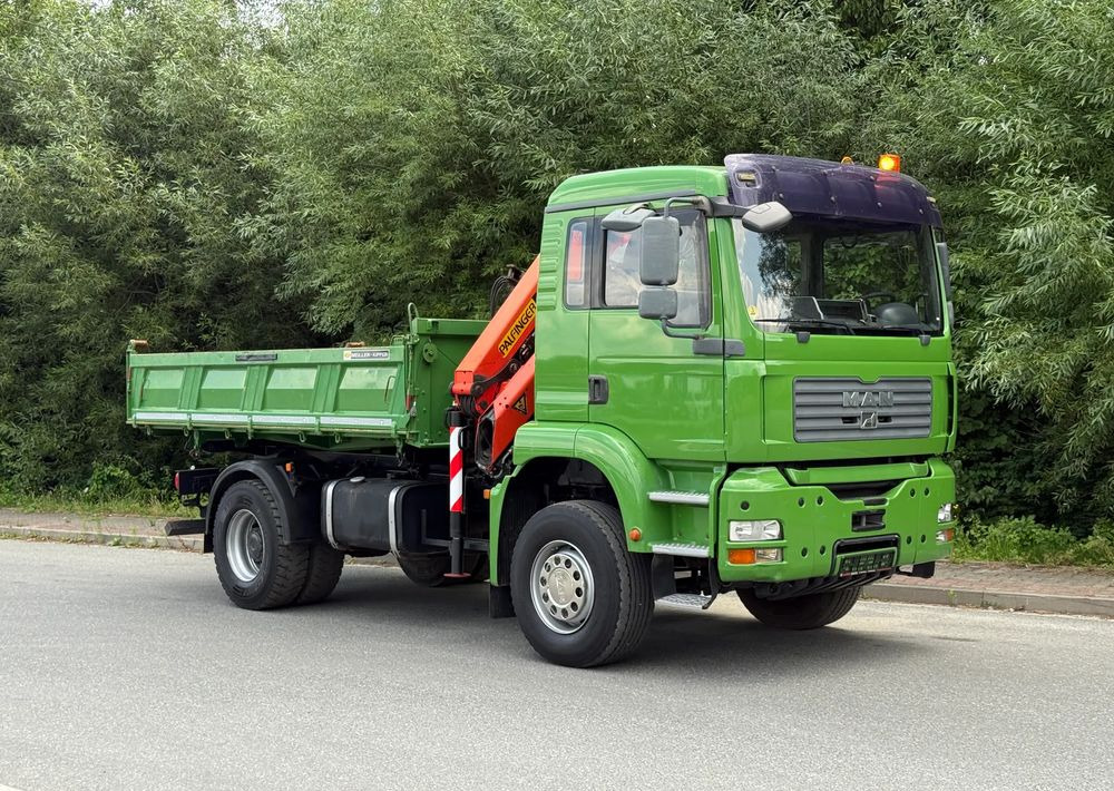 MAN * MAN TGA 18-360 * Kiper Wywrotka * 4x2 * Kran Palfinger PK 9501 Sprowadzony - Самоскид вантажівка: фото 2 MAN * MAN TGA 18-360 * Kiper Wywrotka * 4x2 * Kran Palfinger PK 9501 Sprowadzony - Самоскид вантажівка: фото 2