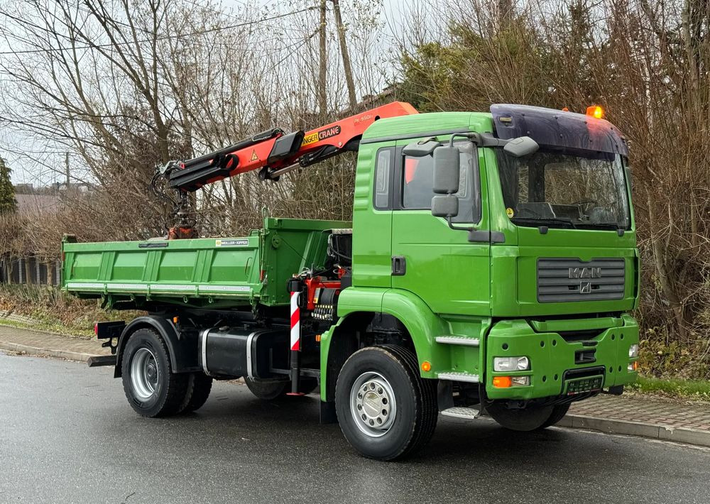MAN * MAN TGA 18-360 * Kiper Wywrotka * 4x2 * Kran Palfinger PK 9501 Sprowadzony - Самоскид вантажівка: фото 2 MAN * MAN TGA 18-360 * Kiper Wywrotka * 4x2 * Kran Palfinger PK 9501 Sprowadzony - Самоскид вантажівка: фото 2