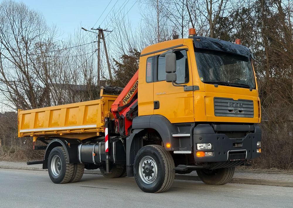 MAN * MAN TGA 18-410 * KIPER WYWROTKA * 4x4 * HDS Palfinger PK16500* Sprowadzony* Bardzo Dobry Stan * - Самоскид вантажівка: фото 2 MAN * MAN TGA 18-410 * KIPER WYWROTKA * 4x4 * HDS Palfinger PK16500* Sprowadzony* Bardzo Dobry Stan * - Самоскид вантажівка: фото 2