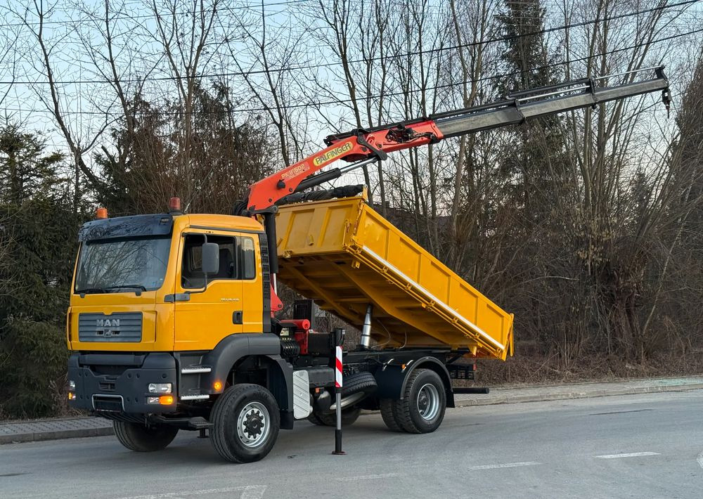 MAN * MAN TGA 18-410 * KIPER WYWROTKA * 4x4 * HDS Palfinger PK16500* Sprowadzony* Bardzo Dobry Stan * - Самоскид вантажівка: фото 1 MAN * MAN TGA 18-410 * KIPER WYWROTKA * 4x4 * HDS Palfinger PK16500* Sprowadzony* Bardzo Dobry Stan * - Самоскид вантажівка: фото 1