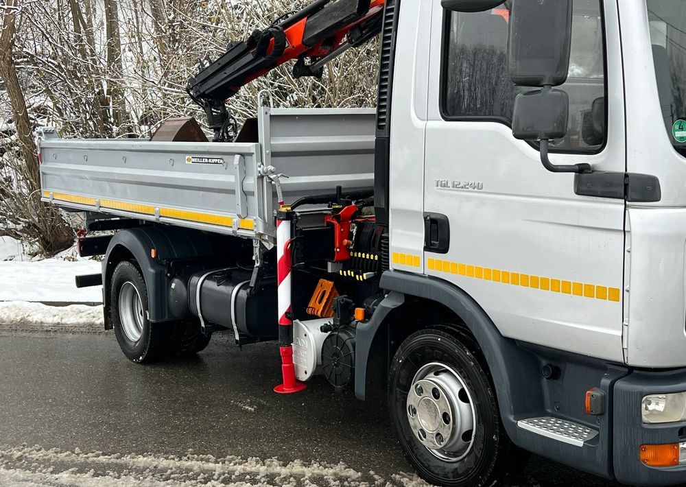MAN MAN TGL 12-240 Kiper Wywrotka 4x2 Kran PALFINGER PK 12500 BARDZO DOBRY STAN - Самоскид вантажівка: фото 5 MAN MAN TGL 12-240 Kiper Wywrotka 4x2 Kran PALFINGER PK 12500 BARDZO DOBRY STAN - Самоскид вантажівка: фото 5