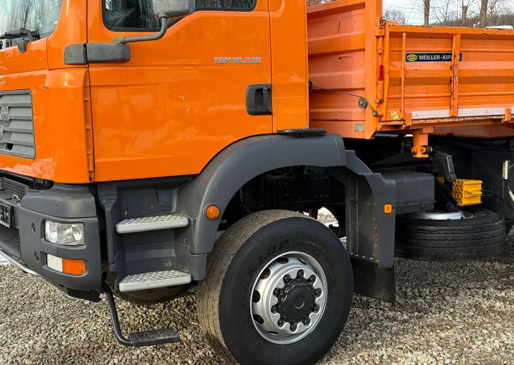 MAN * TGM 18-330 MAN 4x4 HDS Hiab 122 * Kiper Wywrotka * Bardzo Dobry Stan - Самоскид вантажівка: фото 5 MAN * TGM 18-330 MAN 4x4 HDS Hiab 122 * Kiper Wywrotka * Bardzo Dobry Stan - Самоскид вантажівка: фото 5