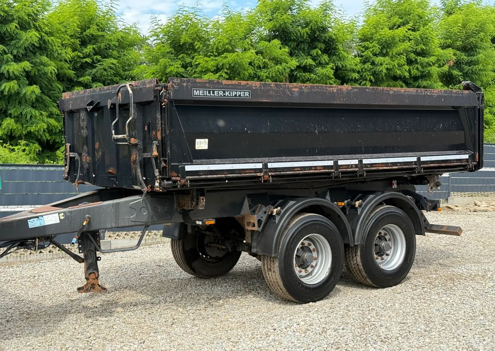 Meiller * Przyczepa Tandem * Meiller Mzda * Kiper Wywrotka x3 * Stan Idealny - Самоскид причіп: фото 1 Meiller * Przyczepa Tandem * Meiller Mzda * Kiper Wywrotka x3 * Stan Idealny - Самоскид причіп: фото 1