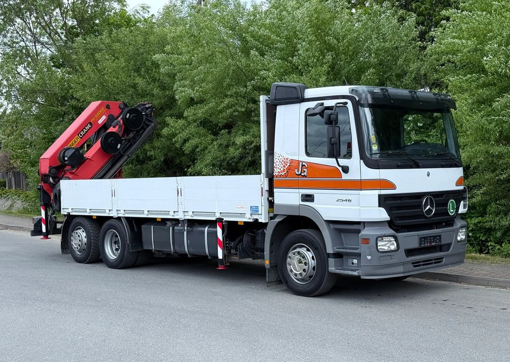 Mercedes-Benz * Mercedes Actros * KRAN HDS Palfinger PK 44002 Performance * Sprowadzony * Stan Perfekcyjny * - Бортова вантажівка/ Платформа, Вантажівка з маніпулятором: фото 2 Mercedes-Benz * Mercedes Actros * KRAN HDS Palfinger PK 44002 Performance * Sprowadzony * Stan Perfekcyjny * - Бортова вантажівка/ Платформа, Вантажівка з маніпулятором: фото 2