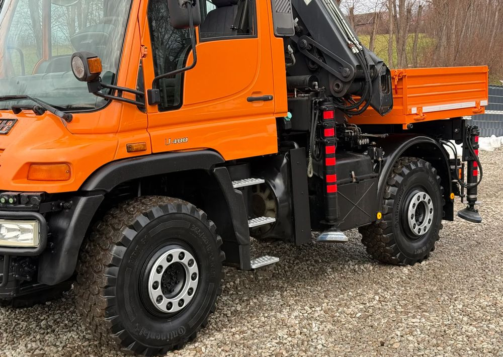 Mercedes-Benz * Mercedes Unimog U 400 * HDS HIAB 166 * Specjalny * Energetyka * Kosz do HDS * Stan Idealny - Бортова вантажівка/ Платформа, Вантажівка з маніпулятором: фото 5 Mercedes-Benz * Mercedes Unimog U 400 * HDS HIAB 166 * Specjalny * Energetyka * Kosz do HDS * Stan Idealny - Бортова вантажівка/ Платформа, Вантажівка з маніпулятором: фото 5