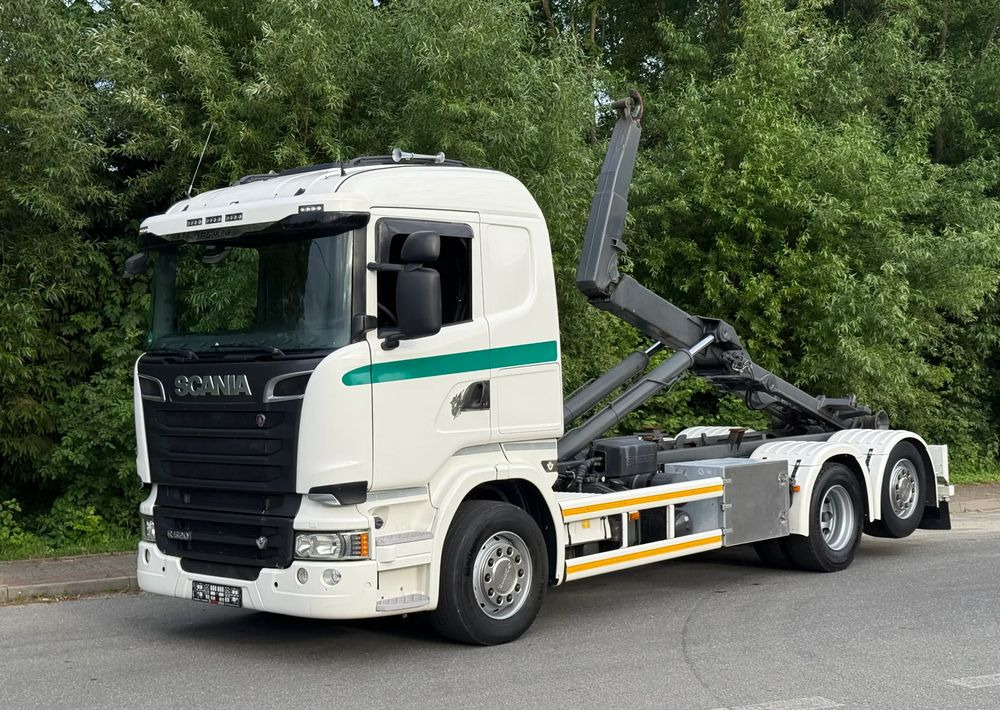 Scania * Hakowiec * Scania R520 V8 * Sprowadzona * Multilift * Bardzo Dobry Stan - Гаковий мультиліфт вантажівка: фото 1 Scania * Hakowiec * Scania R520 V8 * Sprowadzona * Multilift * Bardzo Dobry Stan - Гаковий мультиліфт вантажівка: фото 1