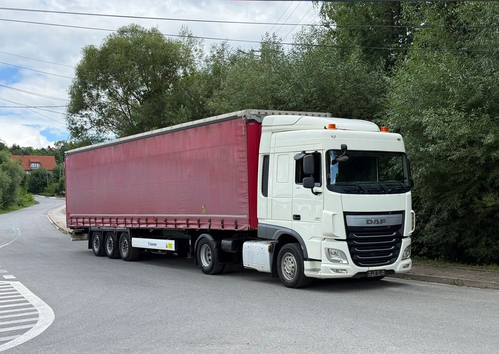 DAF * Zestaw * DAF 106 Euro 6 + Naczepa Krone * Bardzo Dobry Stan - Тягач, Тентований напівпричіп: фото 2 DAF * Zestaw * DAF 106 Euro 6 + Naczepa Krone * Bardzo Dobry Stan - Тягач, Тентований напівпричіп: фото 2