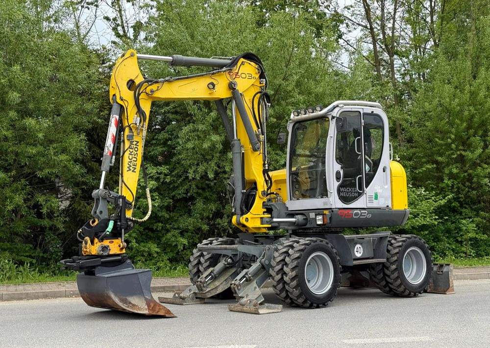 Wacker Neuson * Koparka Kołowa * Wacker Neuson 9503 * Rototilt * Bardzo Dobry Stan * - Колісний екскаватор: фото 1 Wacker Neuson * Koparka Kołowa * Wacker Neuson 9503 * Rototilt * Bardzo Dobry Stan * - Колісний екскаватор: фото 1