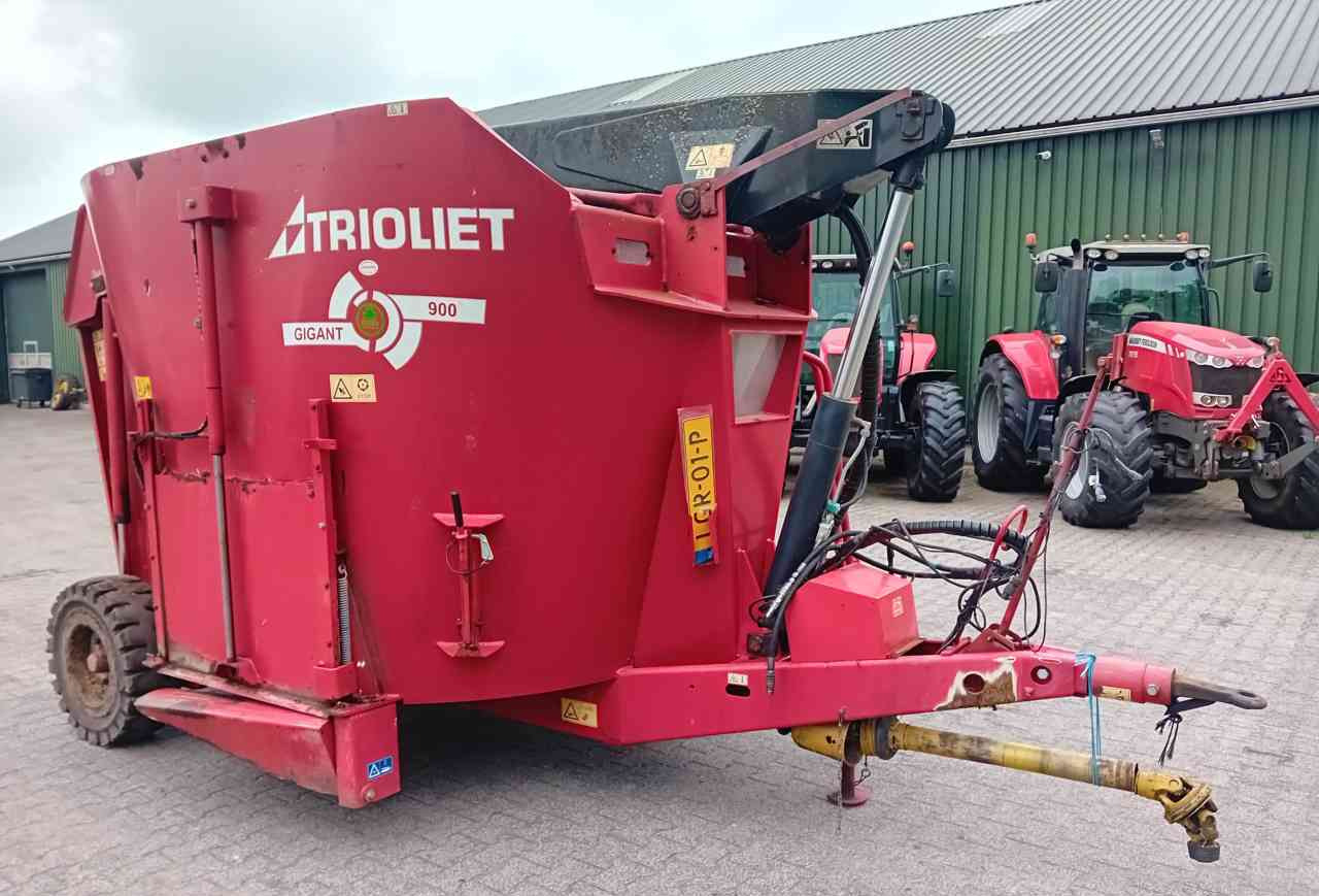 Trioliet Gigant 900 voermengwagen - Кормороздавач: фото 5 Trioliet Gigant 900 voermengwagen - Кормороздавач: фото 5