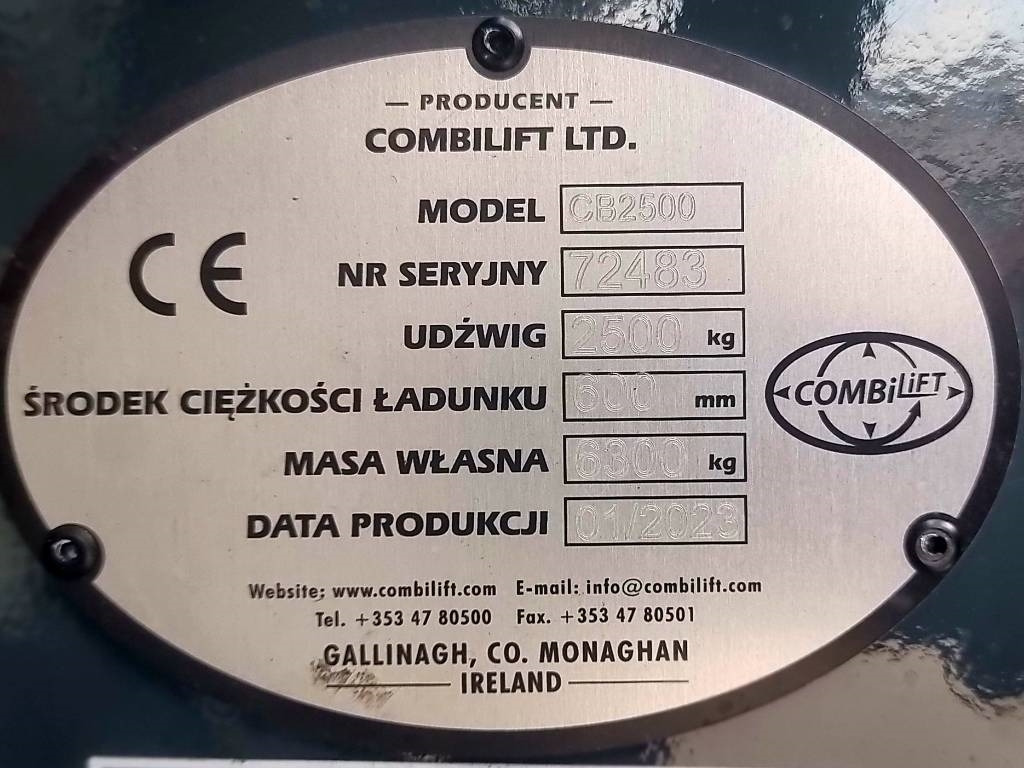 Новий Чотириходовий річ-трак Combilift CB 2500 LPG NEW 2023 - SALE !: фото 10