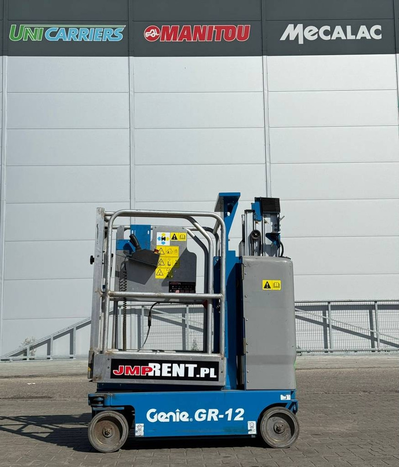 Genie GR 12 - Вертикальний щогловий підйомник: фото 4 Genie GR 12 - Вертикальний щогловий підйомник: фото 4