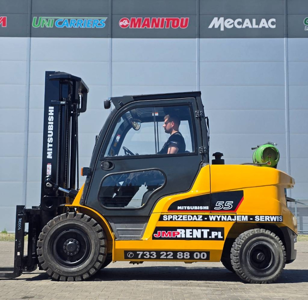 Mitsubishi FG 55 NT  - Газовий навантажувач: фото 1 Mitsubishi FG 55 NT  - Газовий навантажувач: фото 1