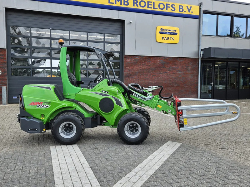 Avant Mini-shovel 735i Rental met Kemp balenklem - Гусеничний міні-навантажувач: фото 3 Avant Mini-shovel 735i Rental met Kemp balenklem - Гусеничний міні-навантажувач: фото 3