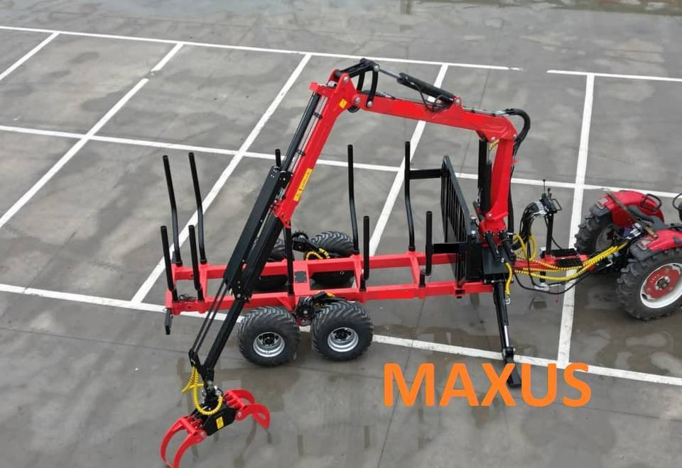 NEW MAXUS 14 TON Trailer 7.8m Crane Warranty up to 10 YEARS | НОВА Прицепа 14 ТОН Кран 7,8 м MAXUS Гарантія до 10 РОКІВ - Лісовий причіп: фото 5 NEW MAXUS 14 TON Trailer 7.8m Crane Warranty up to 10 YEARS | НОВА Прицепа 14 ТОН Кран 7,8 м MAXUS Гарантія до 10 РОКІВ - Лісовий причіп: фото 5