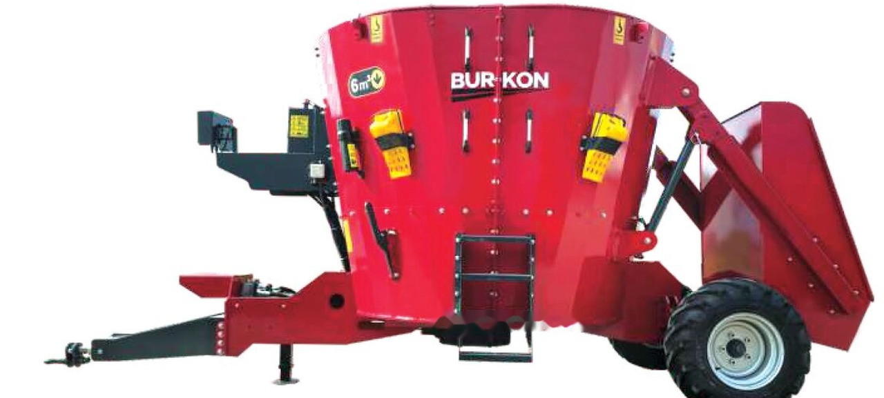 Burkon 6m3 Çekilir (380V) Dikey Yem Karma Makinesi ( BK-F600 ) - Кормороздавач: фото 2 Burkon 6m3 Çekilir (380V) Dikey Yem Karma Makinesi ( BK-F600 ) - Кормороздавач: фото 2