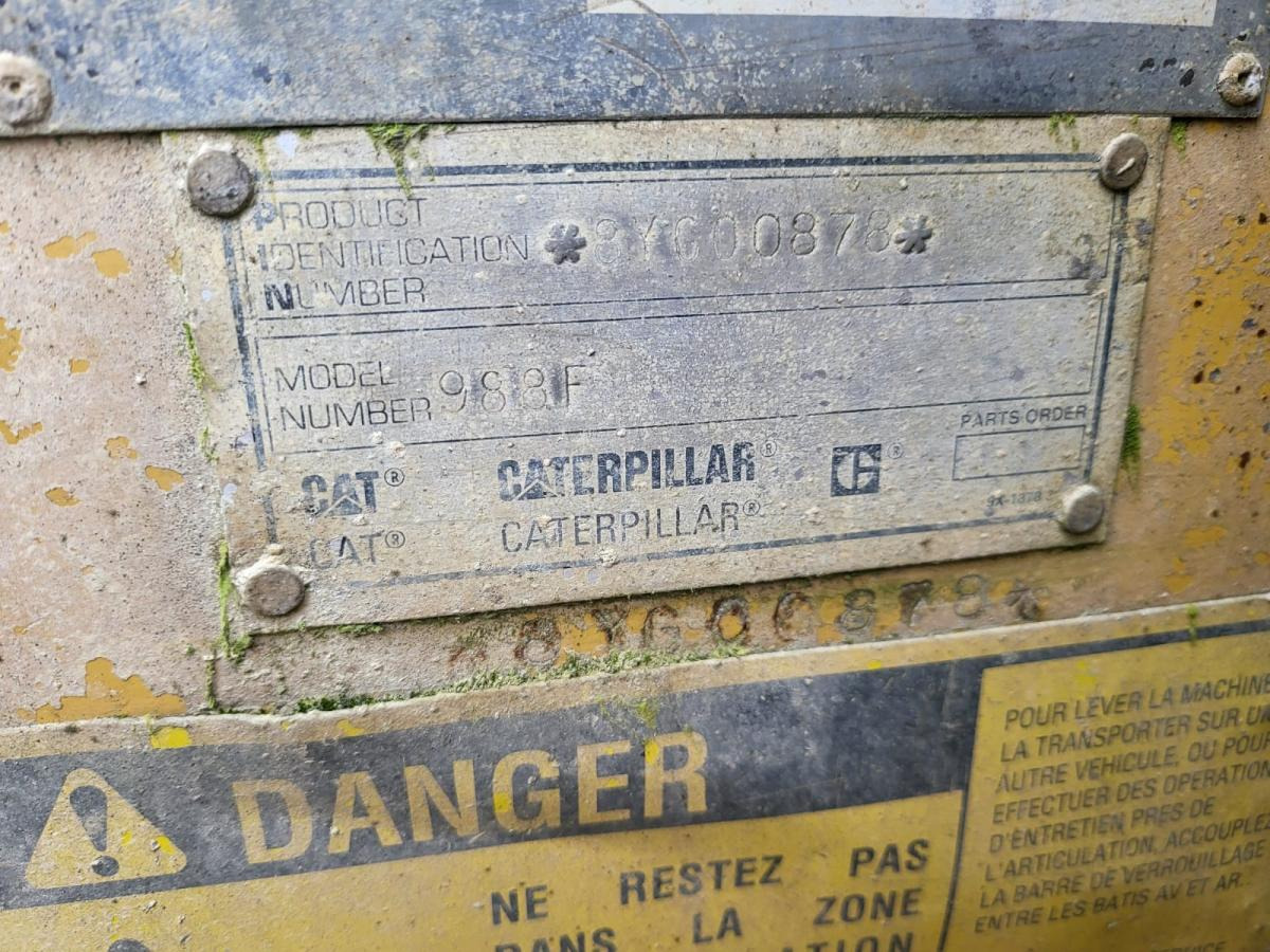 Колісний навантажувач Caterpillar 988F: фото 12 Колісний навантажувач Caterpillar 988F: фото 12