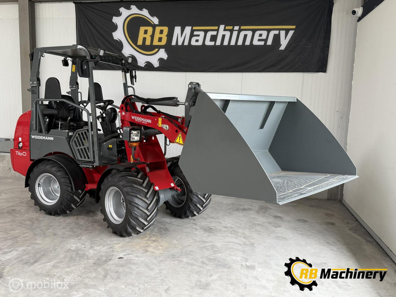 Weidemann 1160 Special (nieuw met volledige garantie) - Колісний навантажувач: фото 5 Weidemann 1160 Special (nieuw met volledige garantie) - Колісний навантажувач: фото 5