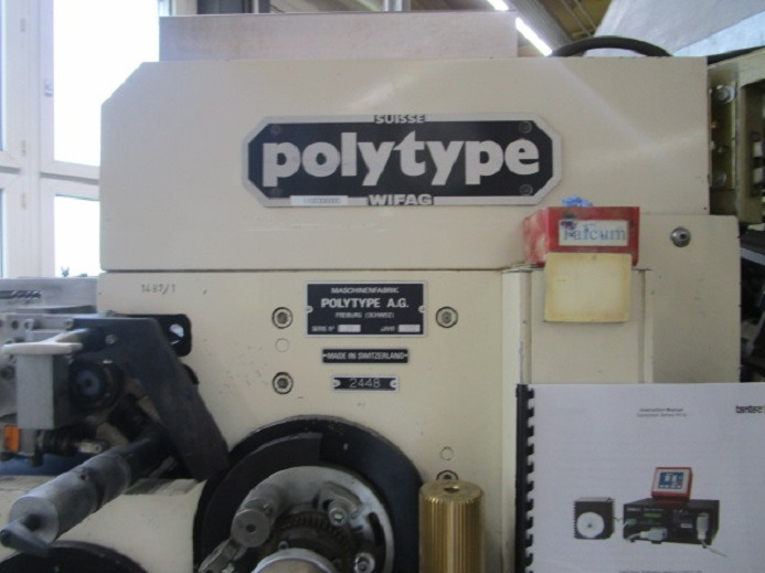 BECHERDRUCKMASCHINE POLYTYPE BDM 400 - Пакувальне обладнання: фото 5 BECHERDRUCKMASCHINE POLYTYPE BDM 400 - Пакувальне обладнання: фото 5