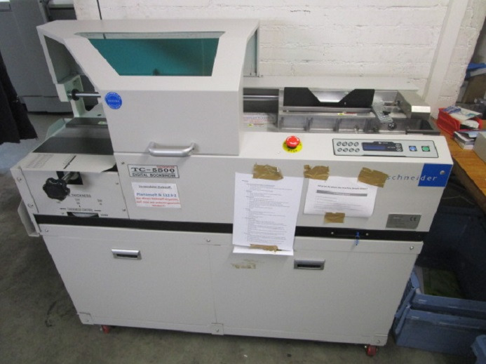 PERFECT BINDER TC-5500 MIT UNTERSCHRANK - Палітурна машина: фото 2 PERFECT BINDER TC-5500 MIT UNTERSCHRANK - Палітурна машина: фото 2