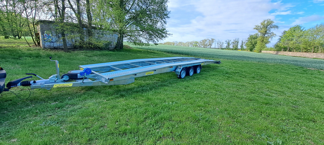 LAWETA Z NAJAZDAMI NA 2 AUTA 8,5x2M DMC 3500, 3 OSIE / CAR TRANSPORTER WITH RAMPS FOR 2 CARS 8.5x2M DMC 3500, 3 AXLES - Автовоз причіп: фото 3 LAWETA Z NAJAZDAMI NA 2 AUTA 8,5x2M DMC 3500, 3 OSIE / CAR TRANSPORTER WITH RAMPS FOR 2 CARS 8.5x2M DMC 3500, 3 AXLES - Автовоз причіп: фото 3