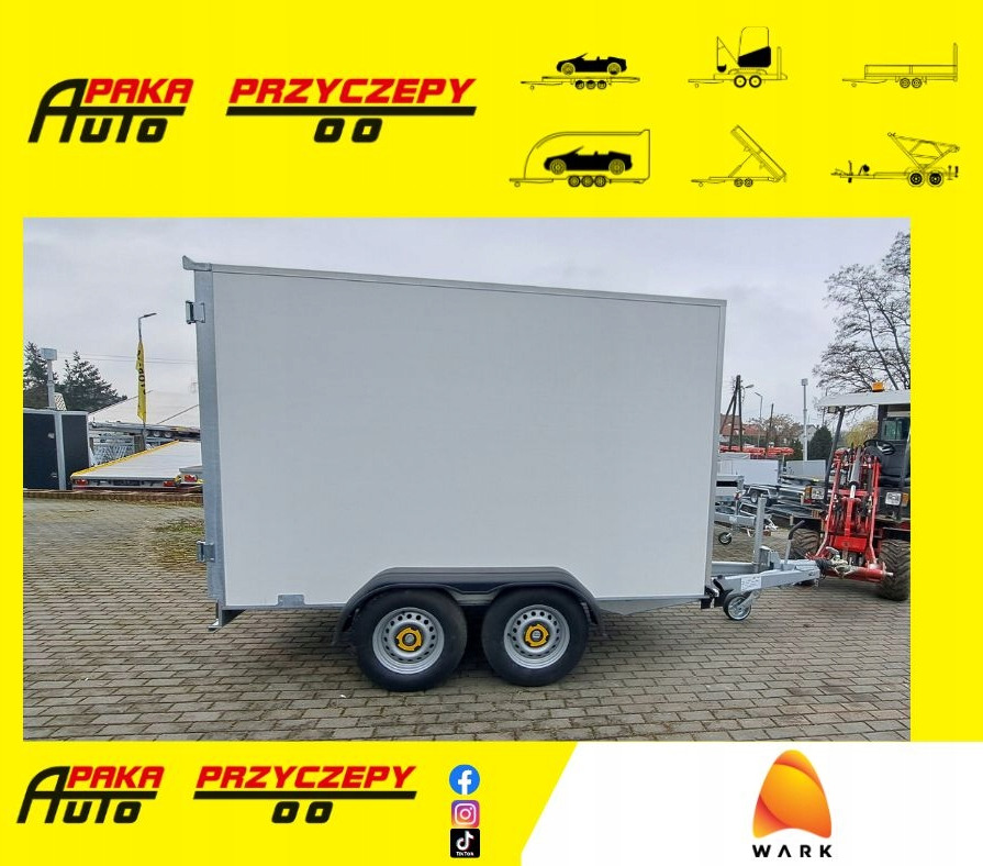 PRZYCZEPA KONTENER CARGO 4 BOX 3x1,5 DMC 2700 / CARGO CONTAINER TRAILER 4 BOX 3x1.5 DMC 2700 - Закритий кузов причіп: фото 1 PRZYCZEPA KONTENER CARGO 4 BOX 3x1,5 DMC 2700 / CARGO CONTAINER TRAILER 4 BOX 3x1.5 DMC 2700 - Закритий кузов причіп: фото 1