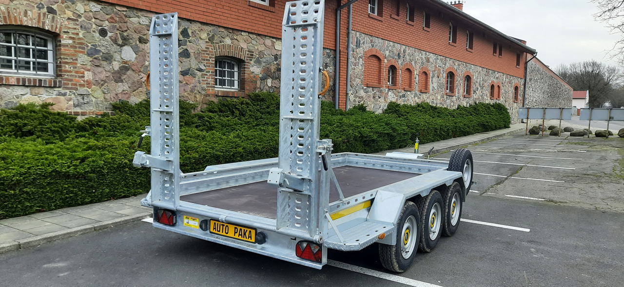 PRZYCZEPA LAWETA DO MINIKOPARKI KOPARKI 3 OSIE / MINI EXCAVATOR TRANSPORTER TRAILER 3 AXLES - Причіп для перевезення спецтехніки: фото 3 PRZYCZEPA LAWETA DO MINIKOPARKI KOPARKI 3 OSIE / MINI EXCAVATOR TRANSPORTER TRAILER 3 AXLES - Причіп для перевезення спецтехніки: фото 3