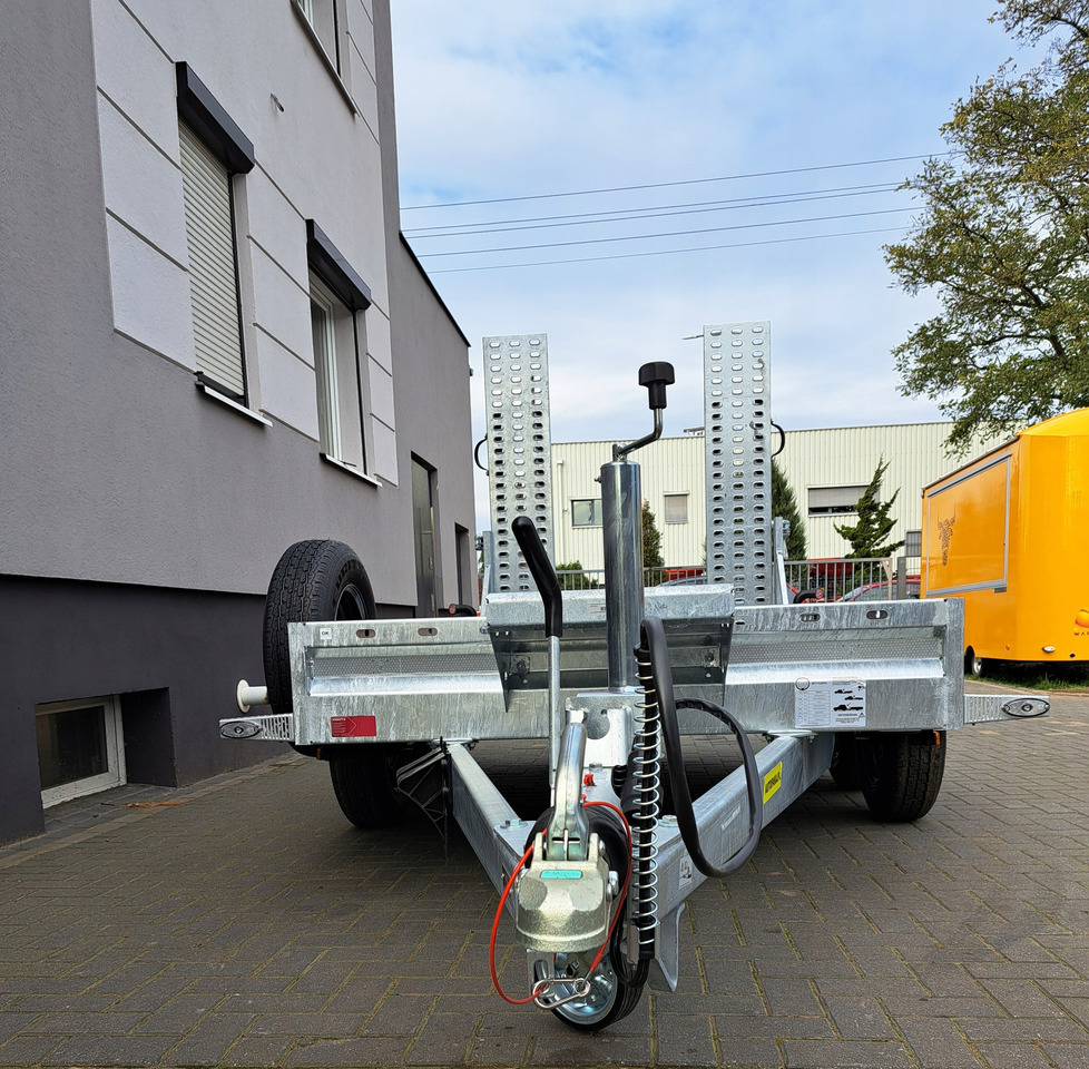 PRZYCZEPA LAWETA DO MINIKOPARKI POD KOPARKĘ 315 x 150 cm, 2700KG / MINI EXCAVATOR TRANSPORTER TRAILER 2700KG - Причіп для перевезення спецтехніки: фото 3 PRZYCZEPA LAWETA DO MINIKOPARKI POD KOPARKĘ 315 x 150 cm, 2700KG / MINI EXCAVATOR TRANSPORTER TRAILER 2700KG - Причіп для перевезення спецтехніки: фото 3