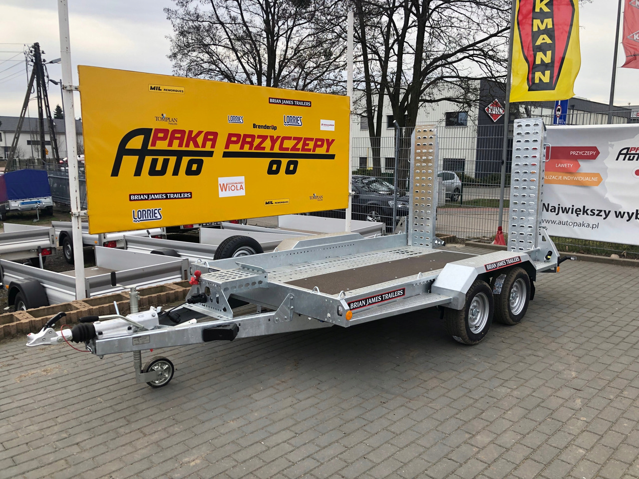PRZYCZEPA LAWETA KOPARKI MINIKOPARKI 3500KG 370CM / EXCAVATOR MINI EXCAVATOR TRANSPORTER TRAILER 3500KG 370CM - Причіп для перевезення спецтехніки: фото 3 PRZYCZEPA LAWETA KOPARKI MINIKOPARKI 3500KG 370CM / EXCAVATOR MINI EXCAVATOR TRANSPORTER TRAILER 3500KG 370CM - Причіп для перевезення спецтехніки: фото 3