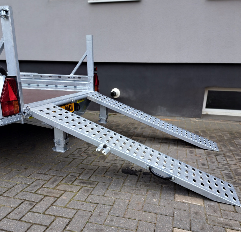 Новий Причіп для перевезення спецтехніки PRZYCZEPA WARK LAWETA DO MINIKOPARKI POD KOPARKĘ 2700KG / WARK EXCAVATOR MINI EXCAVATOR TRANSPORTER TRAILER 2700KG: фото 7