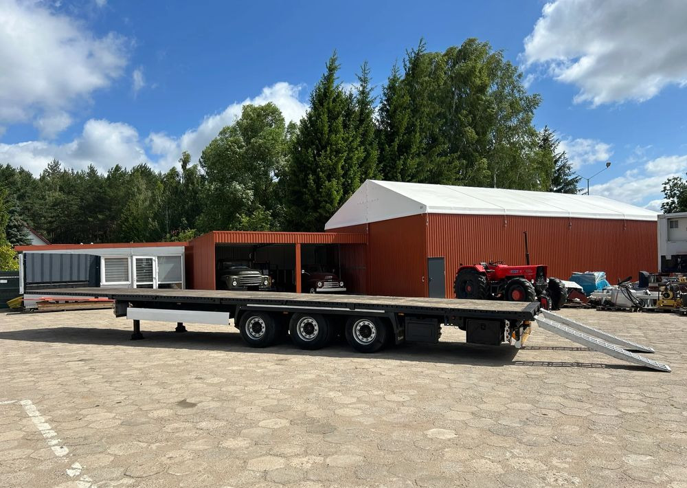 Krone PLATFORMA NISKOPODWOZIOWA z NAJAZDAMI / MEGA R 19.5 / OSIE SAF !! - Низькорамна платформа напівпричіп: фото 2 Krone PLATFORMA NISKOPODWOZIOWA z NAJAZDAMI / MEGA R 19.5 / OSIE SAF !! - Низькорамна платформа напівпричіп: фото 2