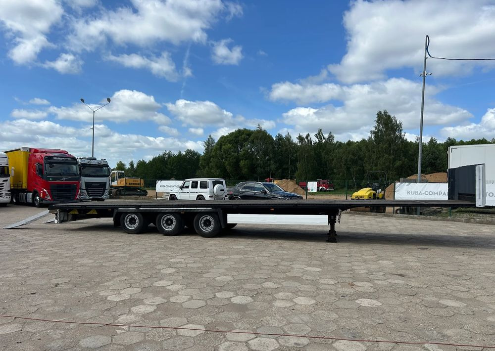 Krone PLATFORMA NISKOPODWOZIOWA z NAJAZDAMI / MEGA R 19.5 / OSIE SAF !! - Низькорамна платформа напівпричіп: фото 5 Krone PLATFORMA NISKOPODWOZIOWA z NAJAZDAMI / MEGA R 19.5 / OSIE SAF !! - Низькорамна платформа напівпричіп: фото 5